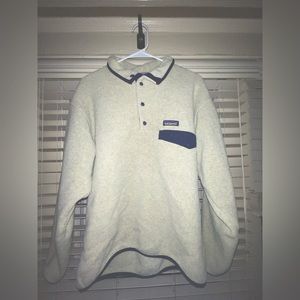 Patagonia Fleece Pullover (Grey, Medium)